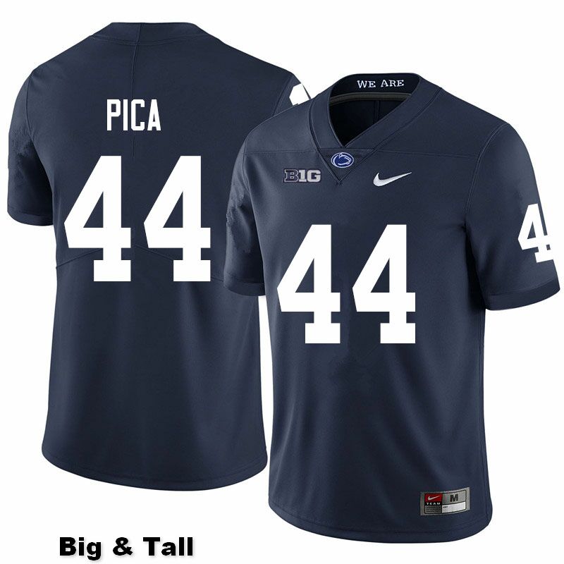 NCAA Nike Men's Penn State Nittany Lions Cameron Pica #44 College Football Authentic Big & Tall Navy Stitched Jersey DDF4198TJ